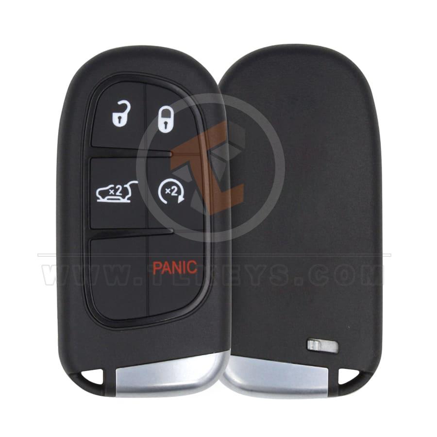 Chrysler Dodge Jeep Smart Key Remote Shell 4+1B AM Remote Shell Type Smart Proximity Shell