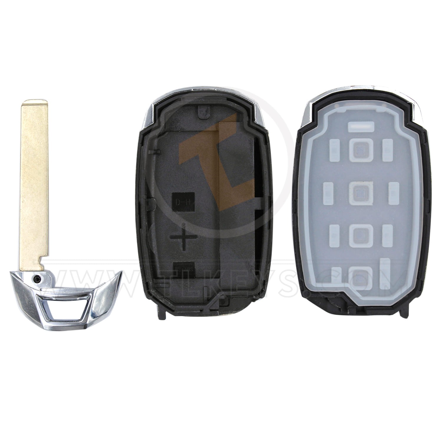 Hyundai Smart Remote Shell 3+1 Buttons SUV Trunk Status Aftermarket