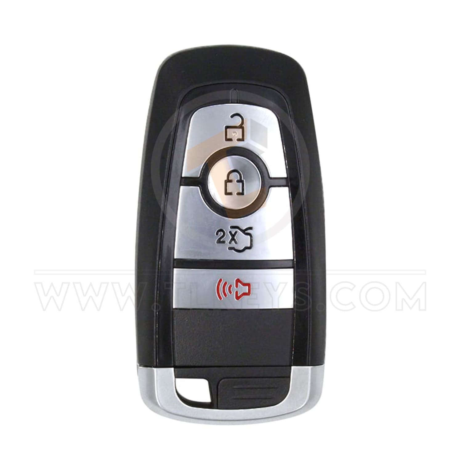 Ford Smart Key Remote Shell 3+1 Buttons Sedan Trun Emergency Key/blade Included