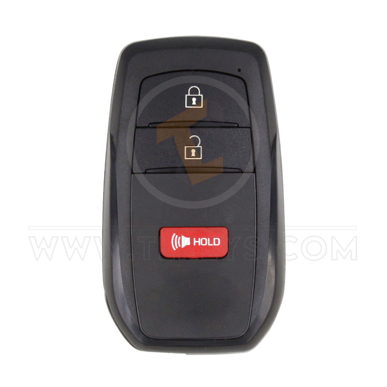 Toyota Smart Key Shell 2+1 Buttons  Aftermaket Emergency Key/blade Included