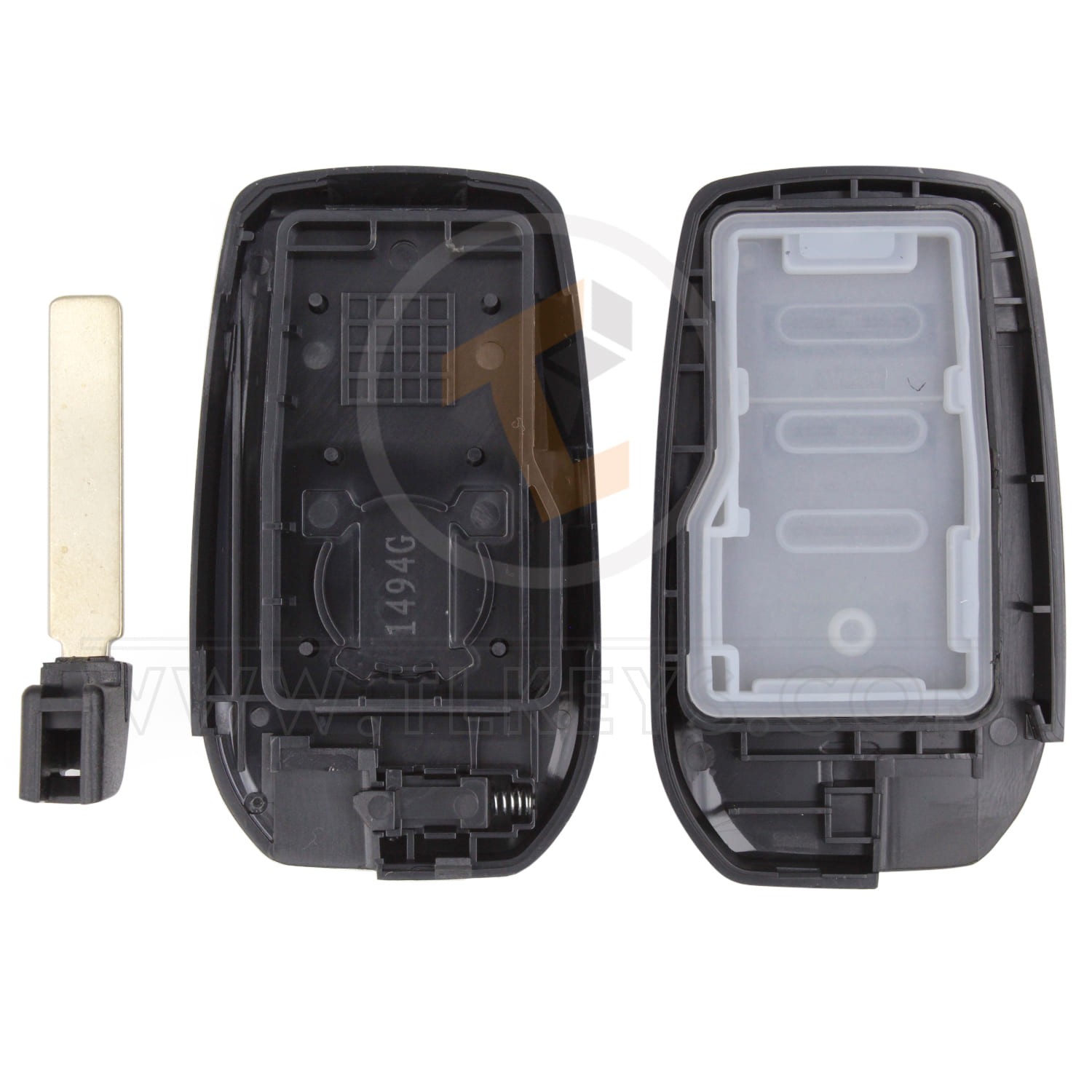Toyota Smart Key Shell 2 Buttons Aftermarket Remote Shell Type Smart Proximity Shell