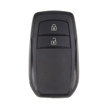 Toyota Smart Key Shell 2 Buttons Aftermarket Battery Type CR2025