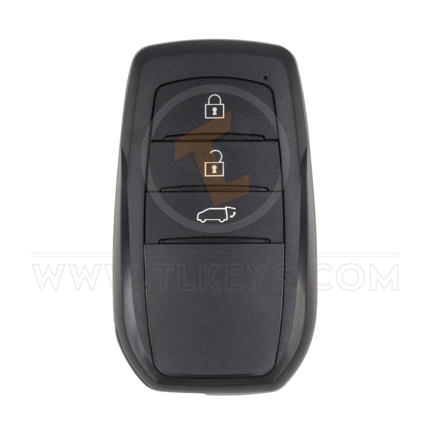 Toyota Smart Key Shell 3 Buttons Aftermarket Emergency Key/blade Included