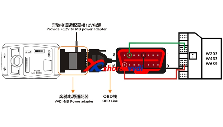 vvdi mb tool power adapter