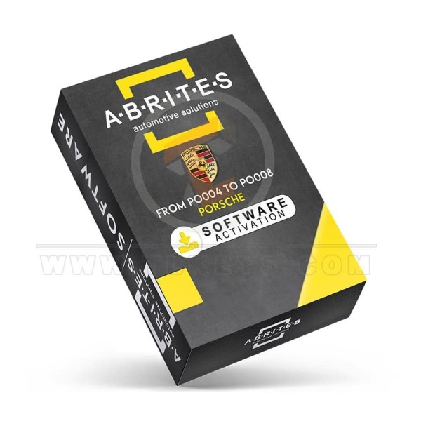 Abrites Software Update from PO004 to PO008 Porsche software