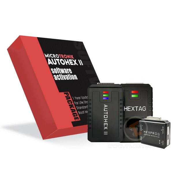 Abonnement de mise à jour d'un an Microtronik AutoHex II pour Lite Standard
