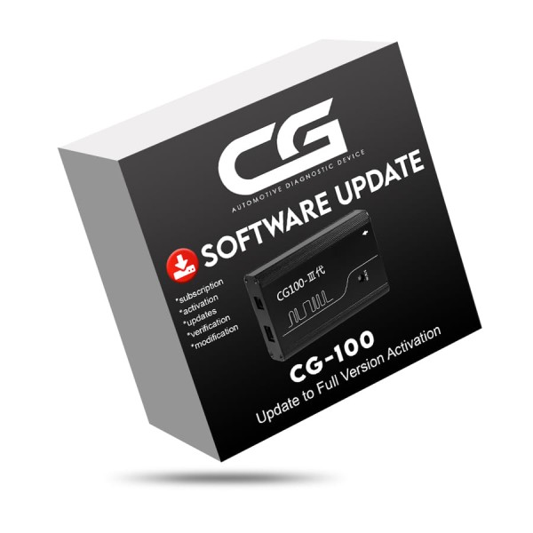 CGDI CG100 Update To Full Version Activation