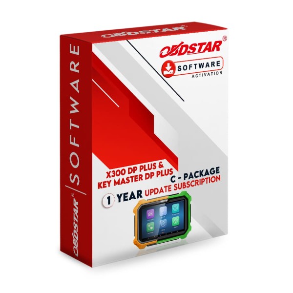 Mise à jour d'un an du package OBDStar X300 DP Plus et Key Master DP Plus C