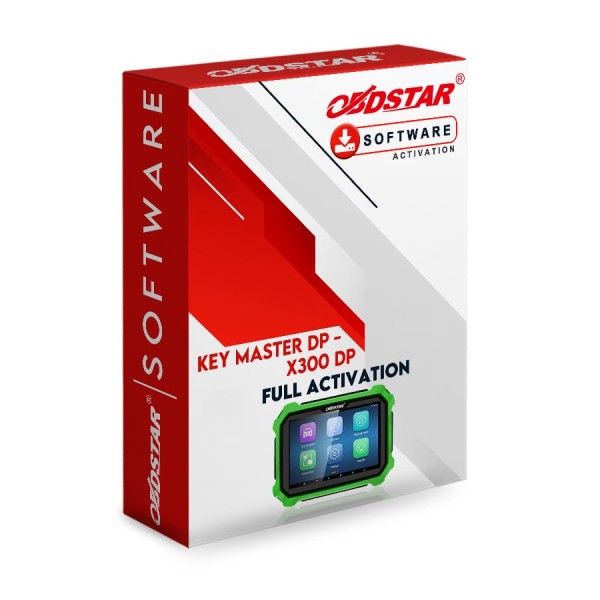 Activation complète du maître de clé OBDStar DP-X300 DP