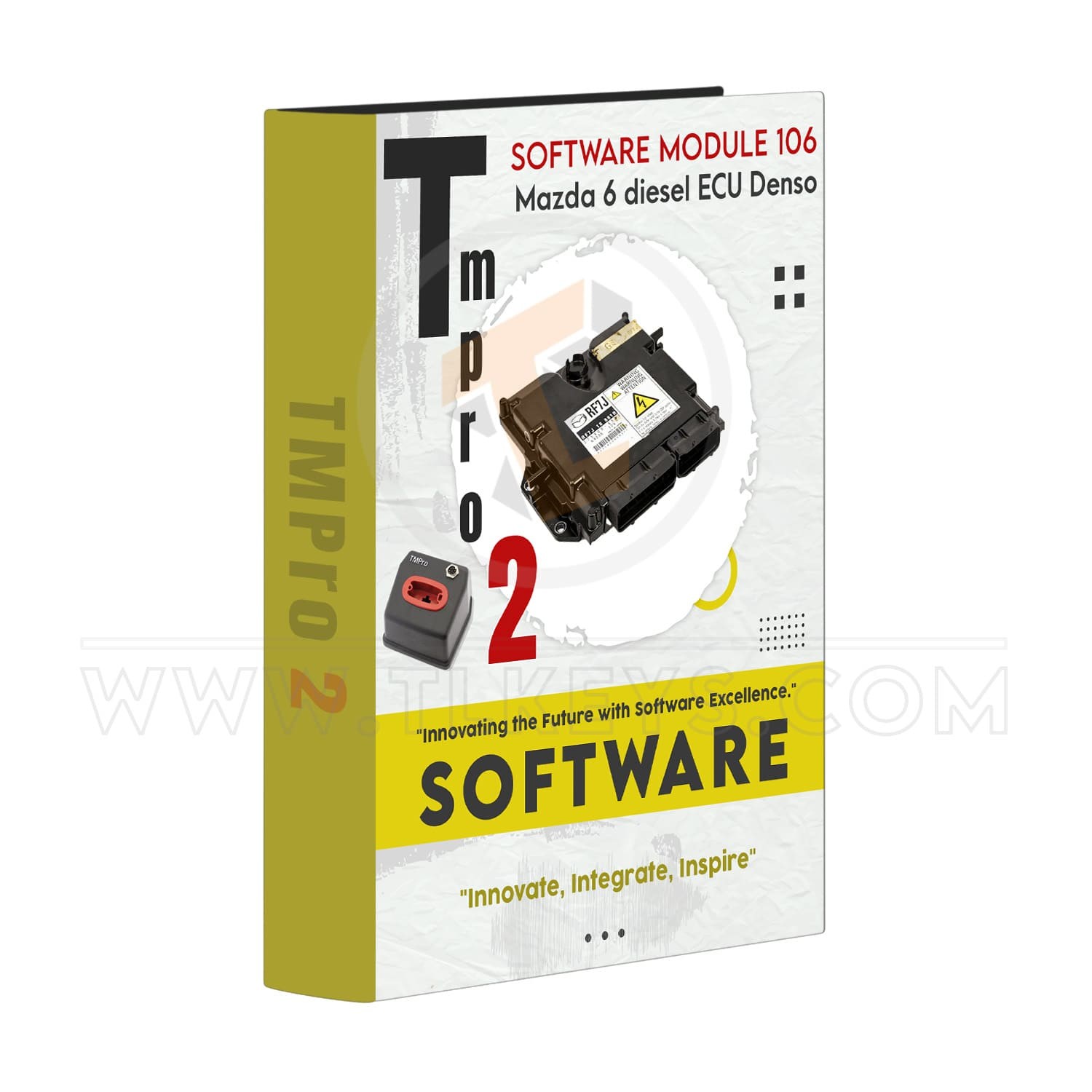 Tmpro 2 Tmpro 2 Software module 106 – Mazda 6 diesel ECU Dens software
