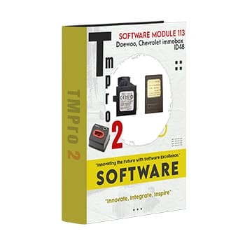 Tmpro 2 Tmpro 2 Software module 113 – Daewoo, Chevrolet immobox ID Battery Type CR2025 - thumbnail