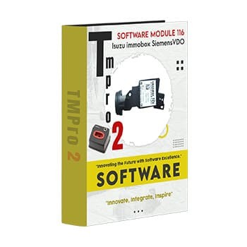 Tmpro 2 Tmpro 2 Module logiciel 116 – Isuzu immobox SiemensVDO