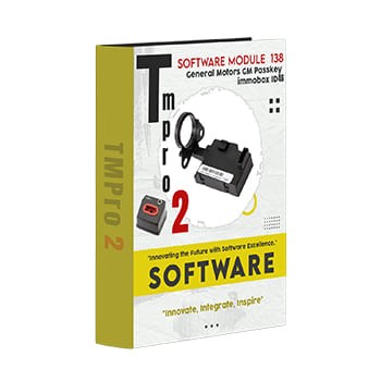 Tmpro 2 Tmpro 2 Программный модуль 138 – General Motors GM Passkey immobox ID46