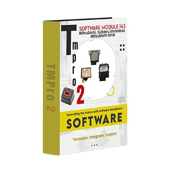 Tmpro 2 Tmpro 2 Software module 143 – Mitsubishi, Subaru immobox Mitsubishi ID4D