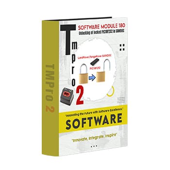 Tmpro 2 Tmpro 2 Software module 180 – Unlocking of locked PIC18F252 in SAWDOC