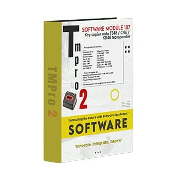 Tmpro 2 Tmpro 2 Softwaremodul 187 – Schlüsselkopierer auf TS48 / CN6 / KD48 Transponde