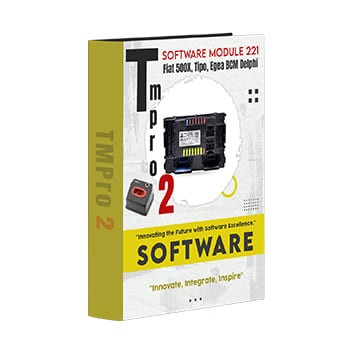 Tmpro 2 Tmpro 2 Программный модуль 221 — Fiat 500X, Tipo, Egea BCM Delphi
