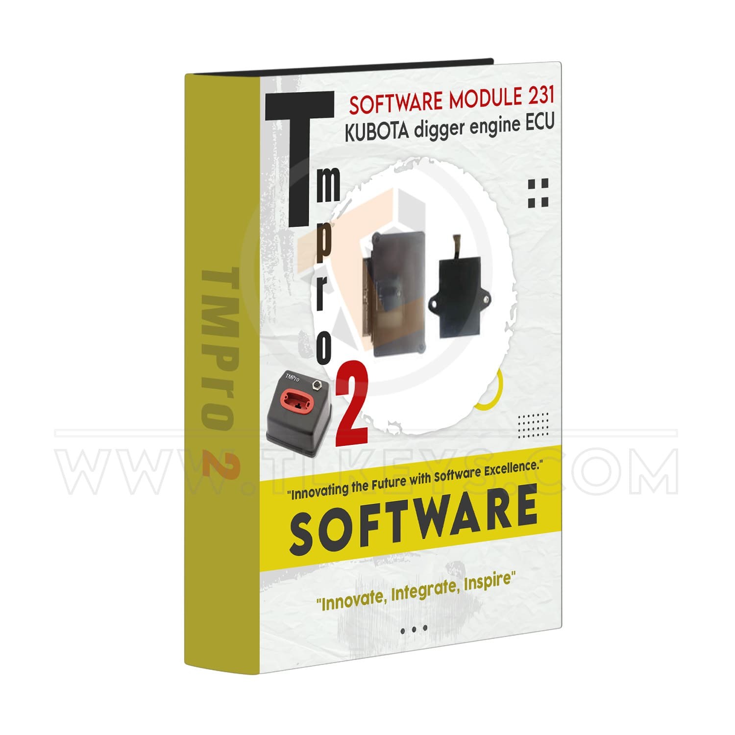 software Tmpro 2 Tmpro 2 Software module 231 – KUBOTA digger engine ECU