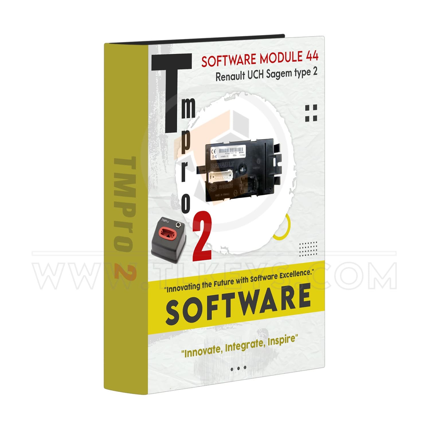 TMPRO Tmpro 2 Tmpro 2 Software module 44 – Renault UCH Sagem type