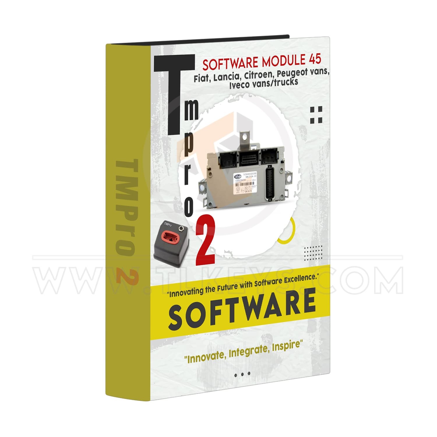 software Tmpro 2 Tmpro 2 Software module 45 – Fiat, Lancia, Citroen, Peuge