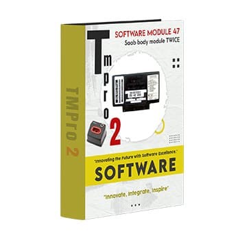 Tmpro 2 Tmpro 2 Software module 47 – Saab body module TWICE Buttons 2