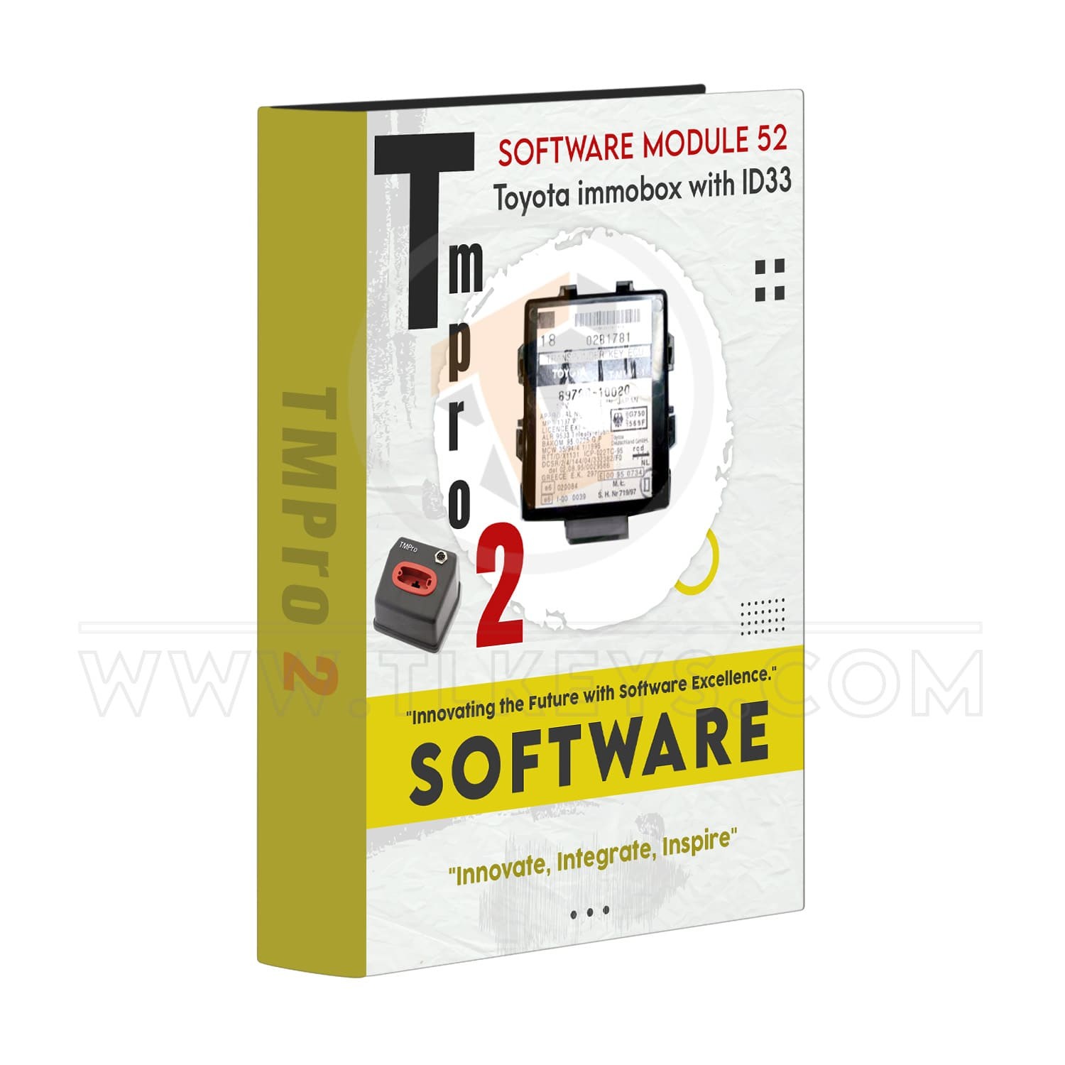 Tmpro 2 Tmpro 2 Módulo de software 52 – Toyota immobox con software ID33 Tmpro 2 Tmpro 2 Módulo de software 52 – Toyota immobox con software ID33
