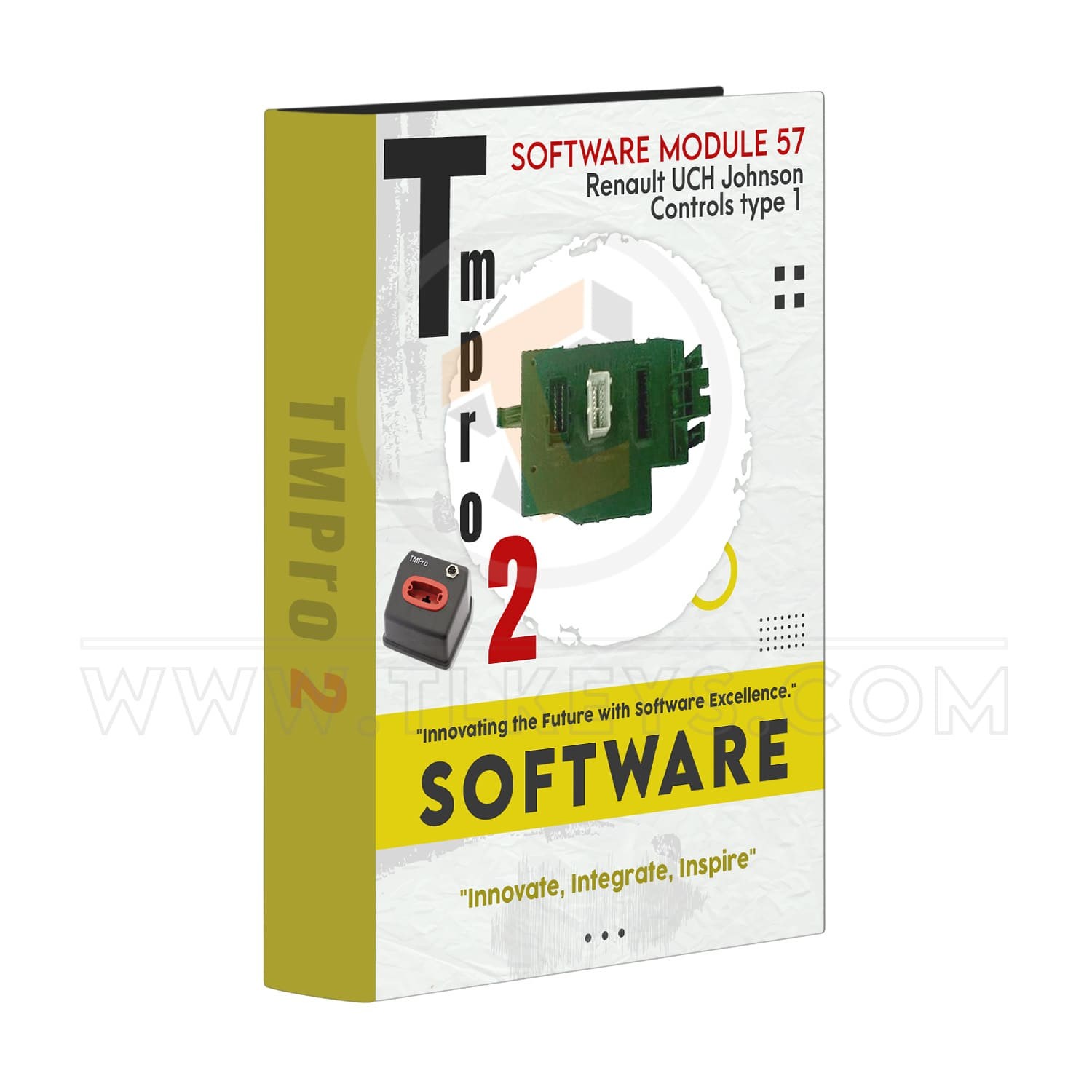 Tmpro 2 Tmpro 2 Software module 57 – Renault UCH Johnson Controls software