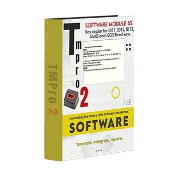 وحدة برامج Tmpro 2 Tmpro 2 62 - ناسخة المفاتيح لـ ID11 وID12 وID13 وSAAB وID33 fi