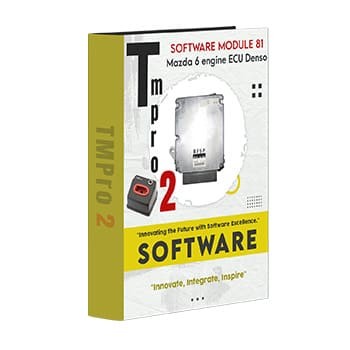 Tmpro 2 Tmpro 2 Yazılım modülü 81 – Mazda 6 motor ECU Dens