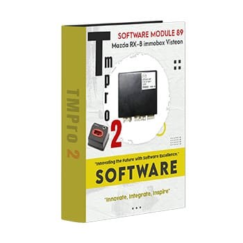 Tmpro 2 Tmpro 2 Yazılım modülü 89 – Mazda RX-8 immobox Visteon