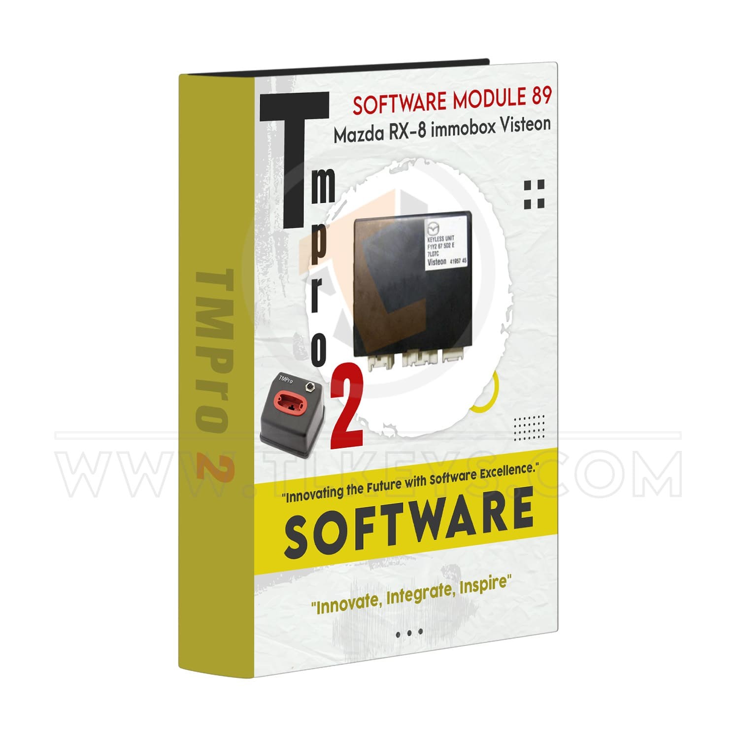 TMPRO Tmpro 2 Tmpro 2 Software module 89 – Mazda RX 8 immobox Visteon