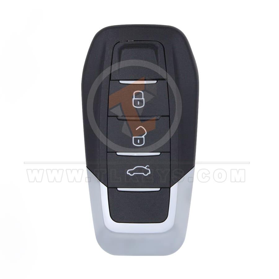 Xhorse XKFEF1EN VVDI Key Tool Universal Wired Key Remote Control 3 Buttons Red Back Cover Xhorse Remote Type Wired Remote