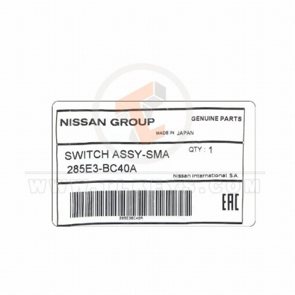 Genuine Nissan Qashqai Pathfinder Xtrail Micra Note 2003-2015 