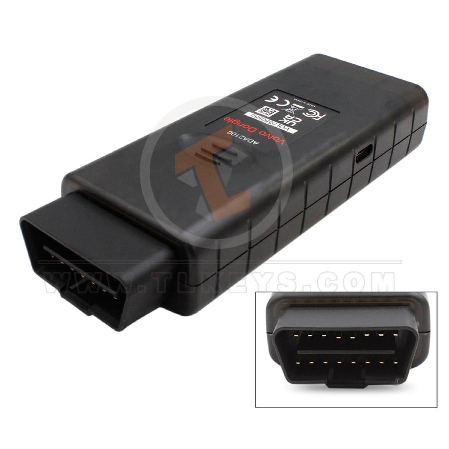 Advanced Diagnostics ADA2100 Volvo 2023 Dongle Adapter