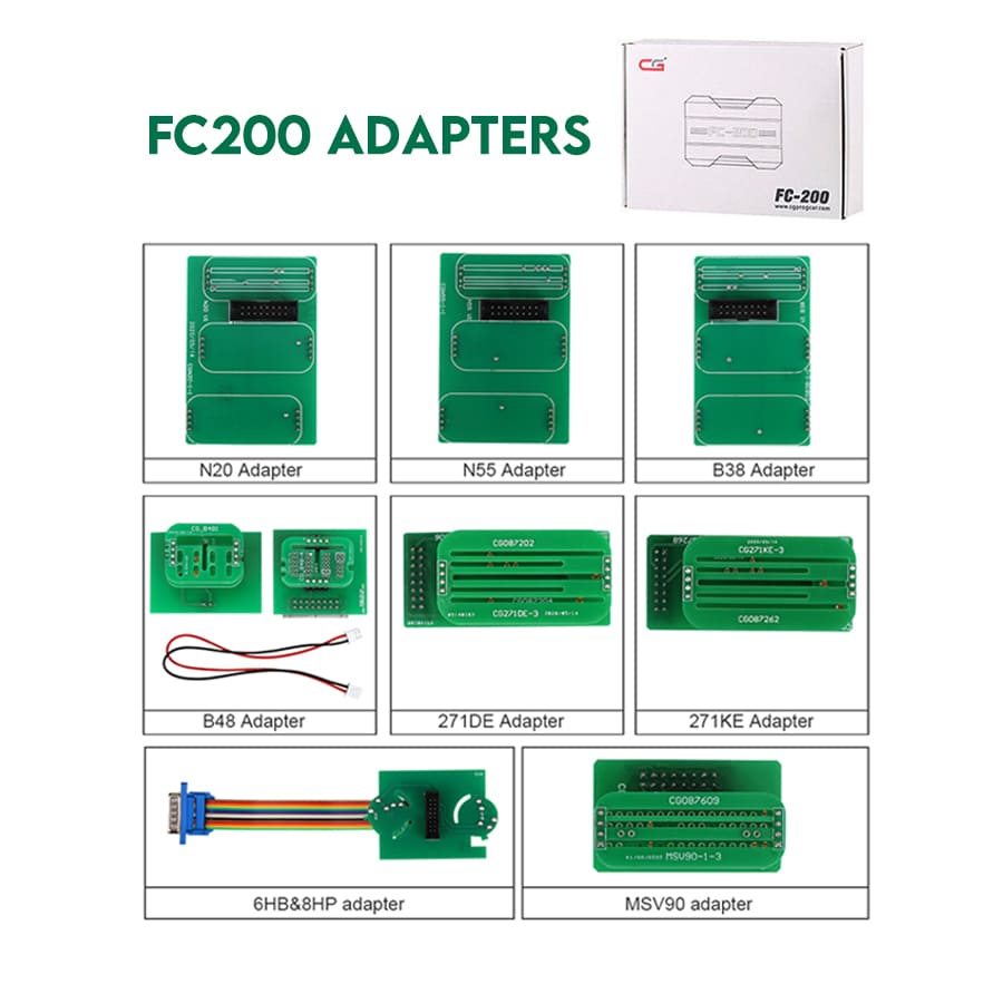 CGDI New Adapters Set for FC200 and AT200 Remote Type Fobik