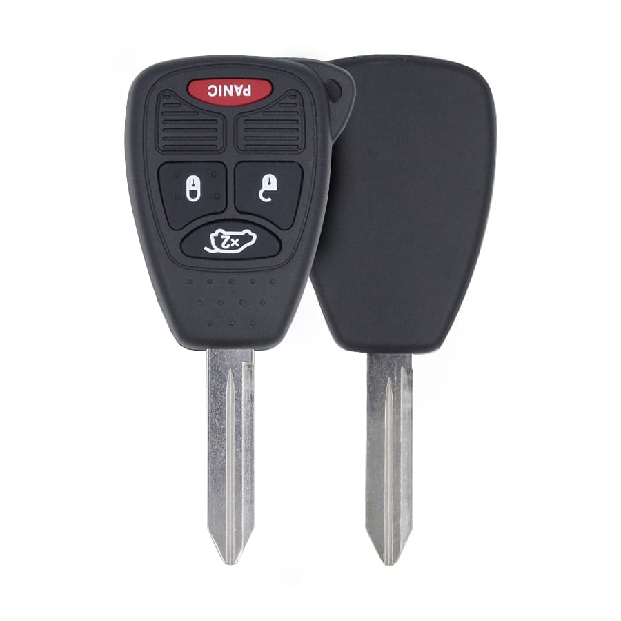 Chrysler Dodge Jeep 2008-2010 Head Key Shell 4B AM Remote Type Fobik - thumbnail