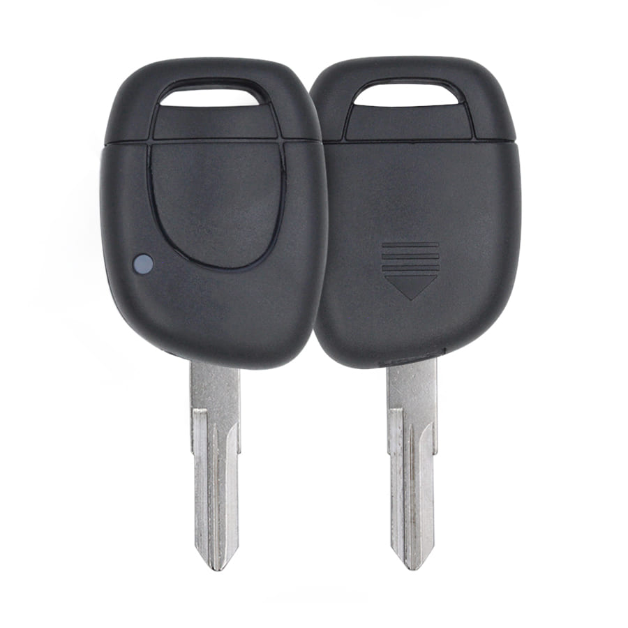 2-Button Key Fob Housing Replacement For Renault Twingo II, Clio III, Kangoo II, Wind