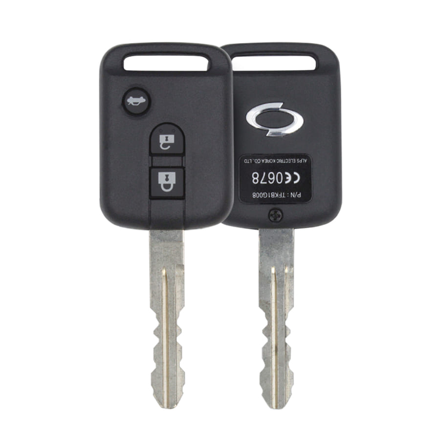 TFKB1G008 Refurbished Renault Head Key Remote Battery Type CR2025 - thumbnail