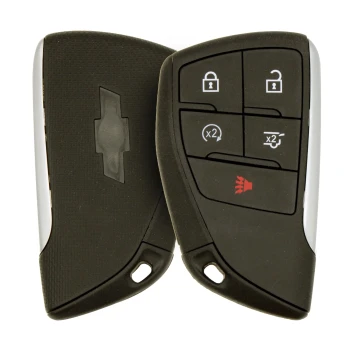 Chevrolet 2021-2024 Carcasa remota con llave inteligente Ventana de 5 botones