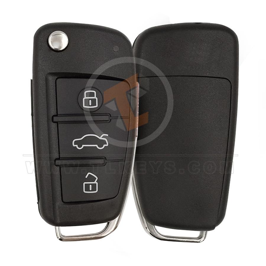 Audi Q3 A3 Normal Flip Key Remote 2014 2018 P/N: 81A837220 434MHz Frequency 434MHz Audi Q3 A3 Normal Flip Key Remote 2014 2018 P/N: 81A837220 434MHz Frequency 434MHz