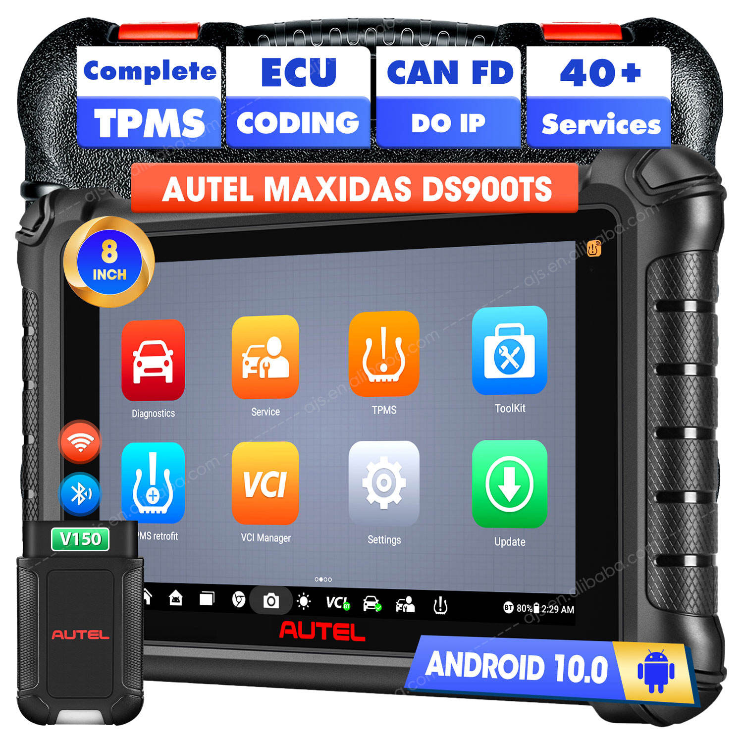 Autel MaxiDAS DS900TS – Advanced Diagnostic & TPMS Tool