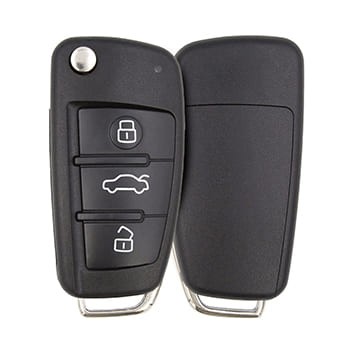 Audi Proximity Flip Key Remote AftermarketQ7 A6L Remote Type Fobik - thumbnail