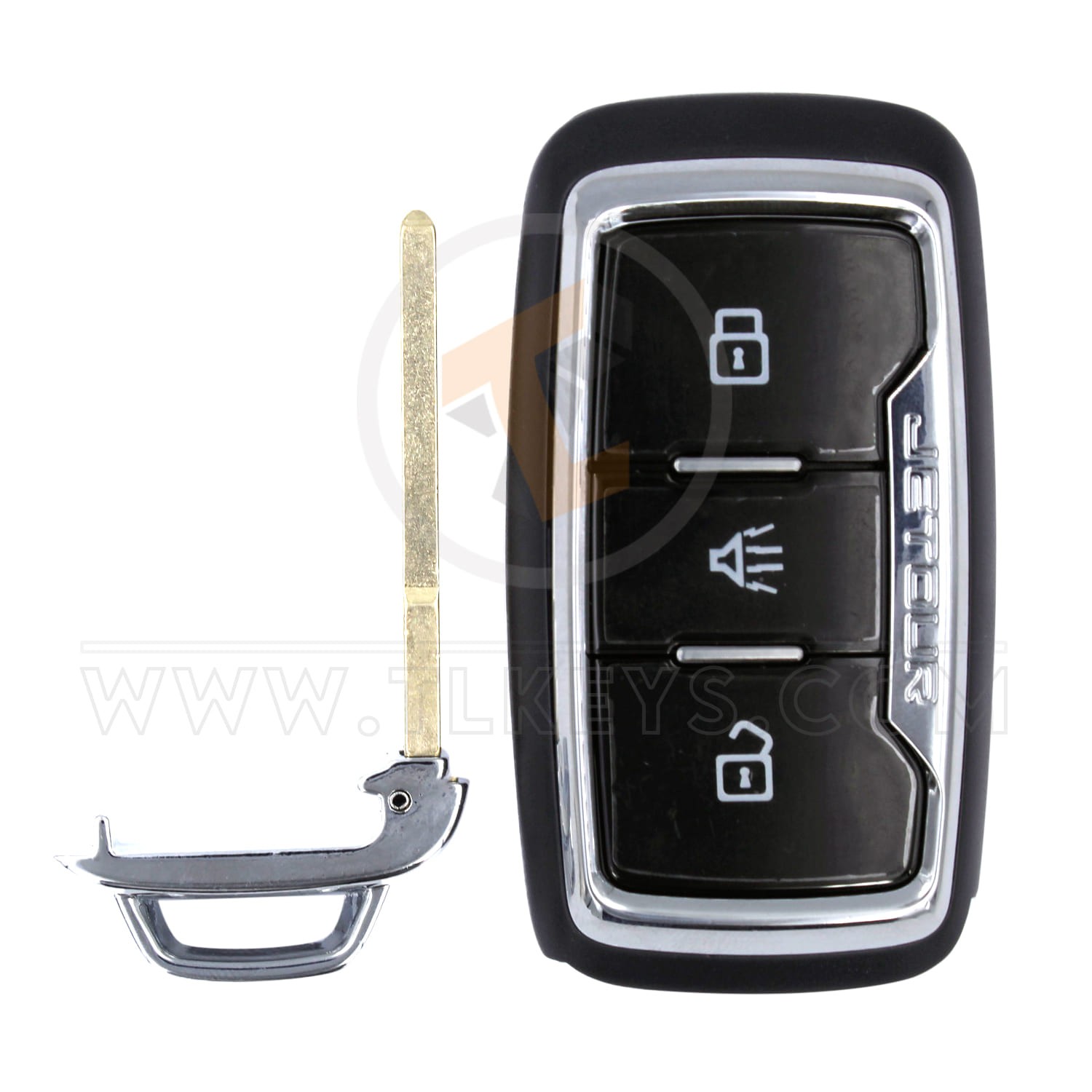 Original Chery Smart Key 3B 433MHz 4A PCF7961M Buttons 3