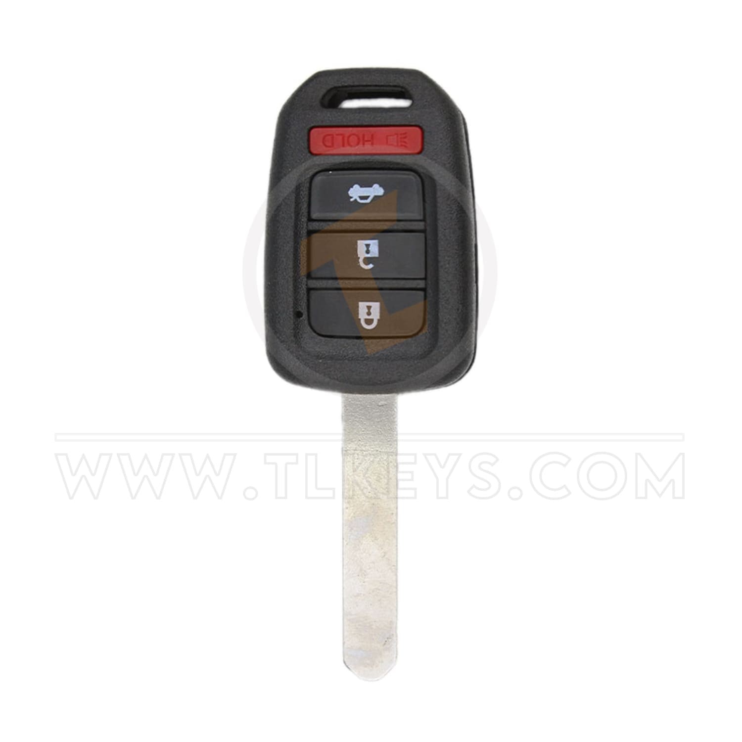 Honda Civic Accord Head Key Remote 2013 2015 313.8 MHz 4 Buttons Buttons 4