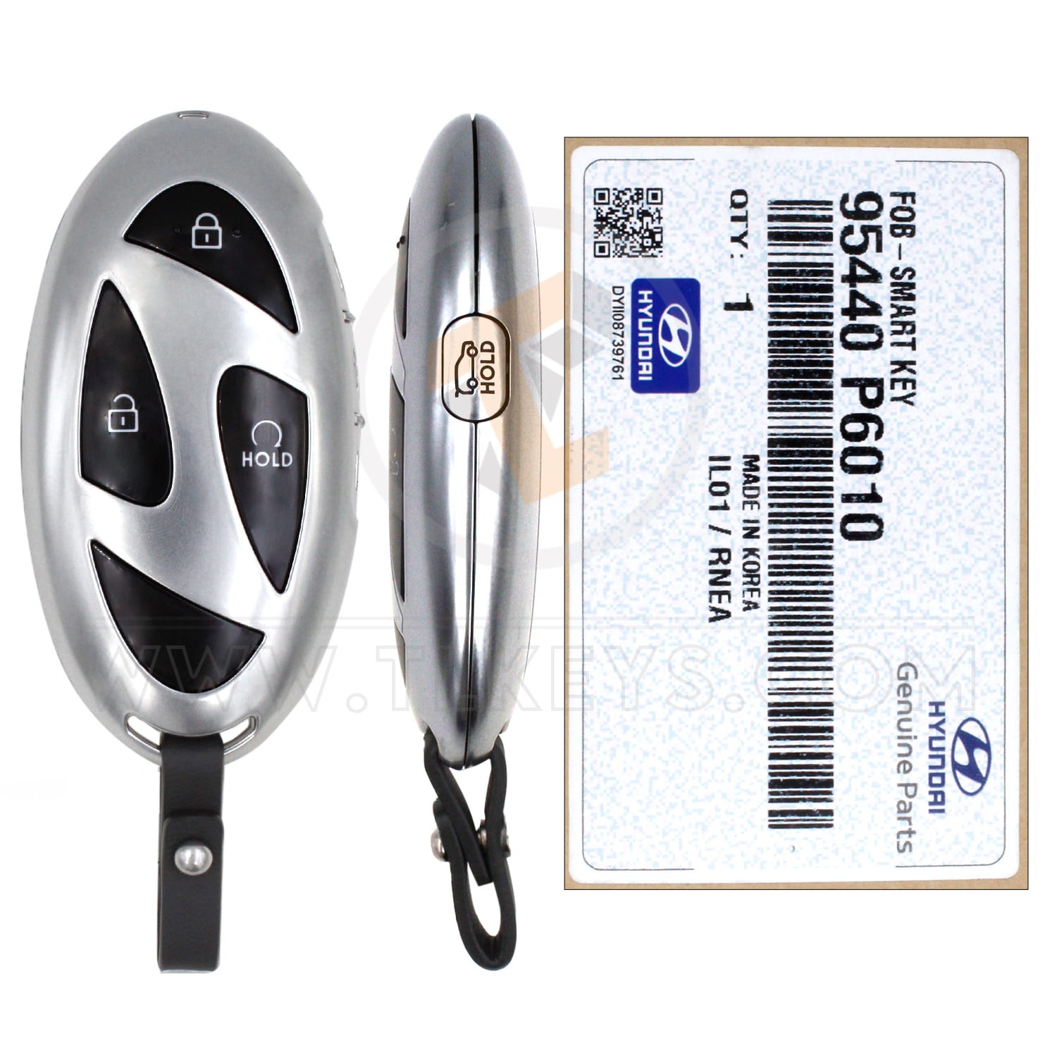 95440 P6010 Genuine Hyundai Smart Proximity Emergency Key/blade Not Included