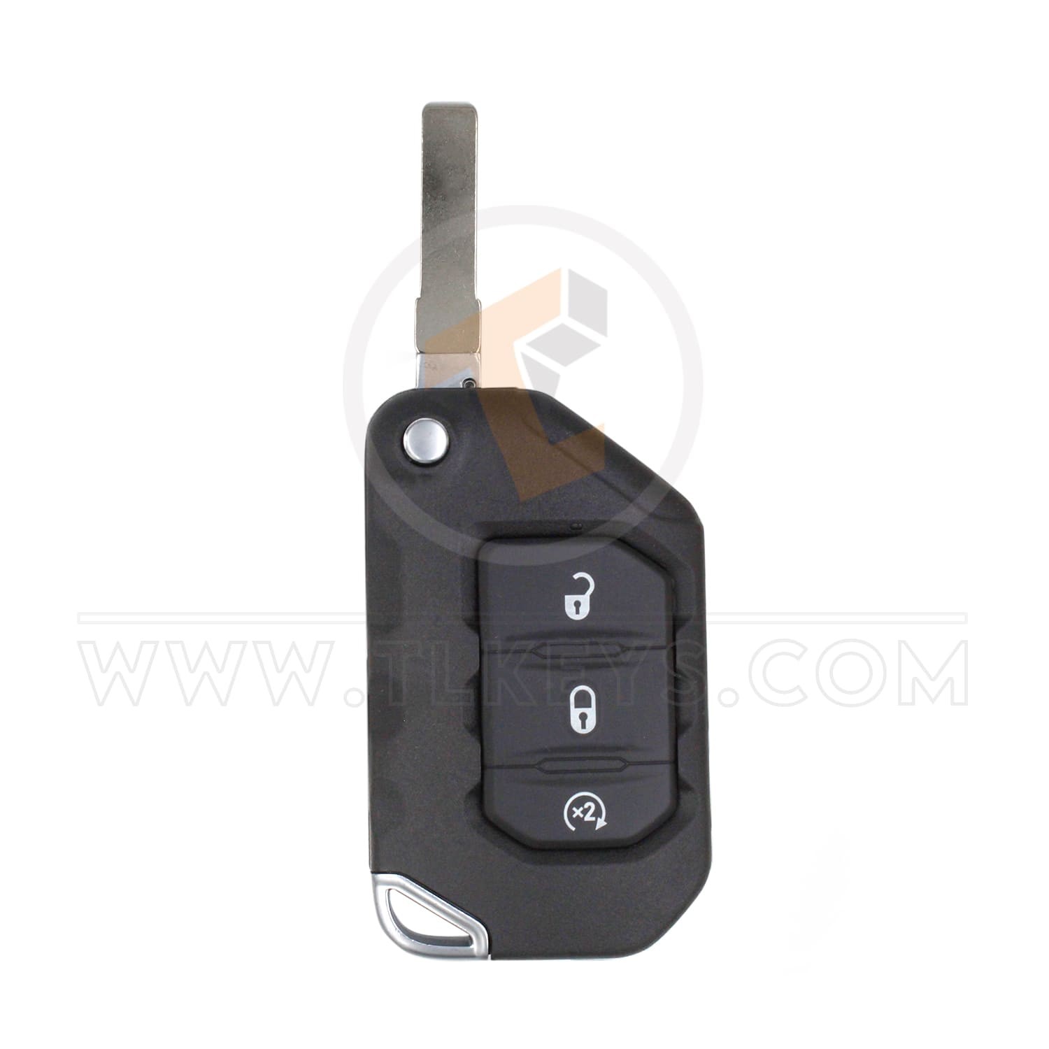 68416787AD Genuine Jeep Flip Key Remote Transponder Chip ID 4A