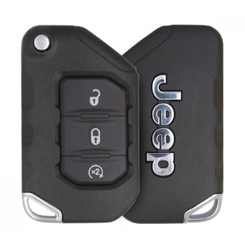 68416787AD Genuine Jeep Flip Key Remote Remote Type FBS4 - thumbnail