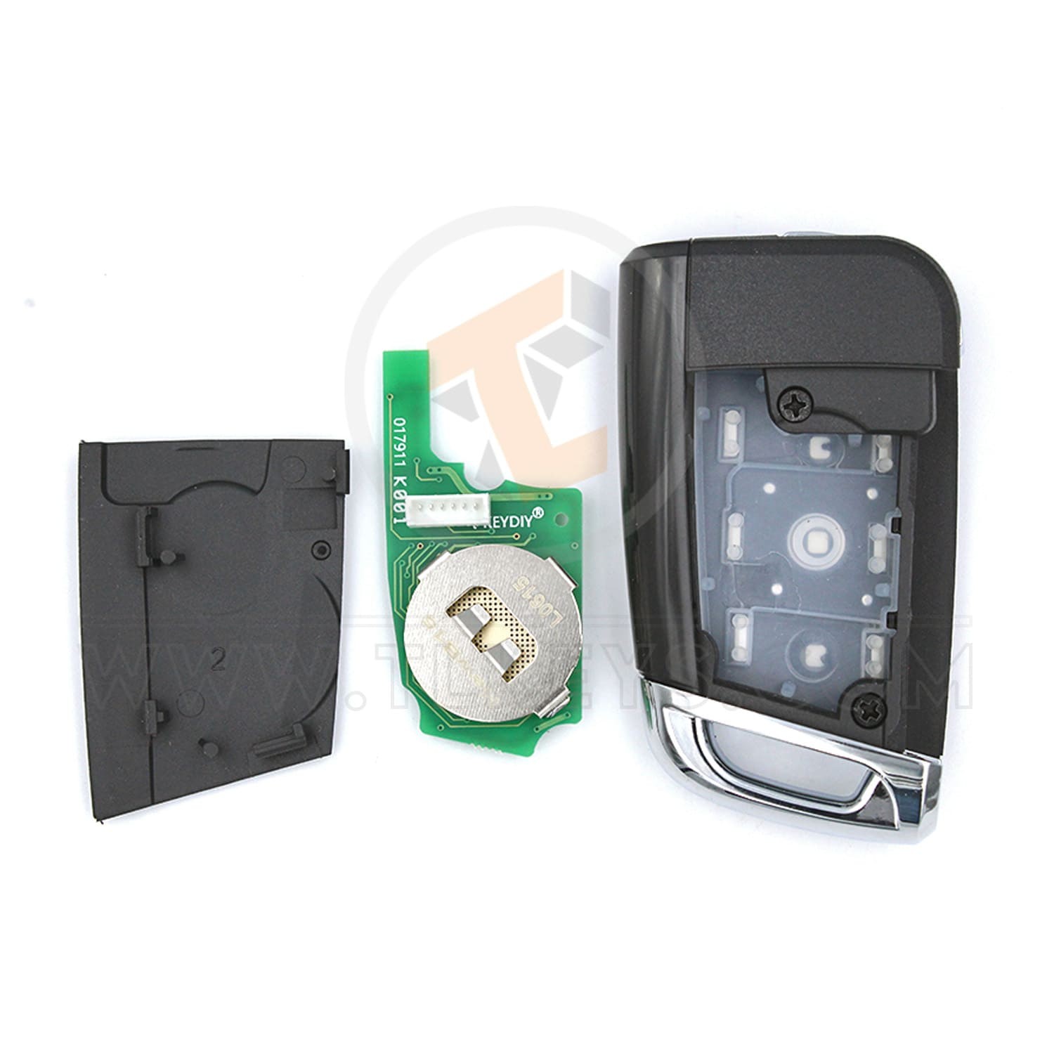 Keydiy KD Clé rabattable Télécommande 3 boutons B15 KeyDiy KD