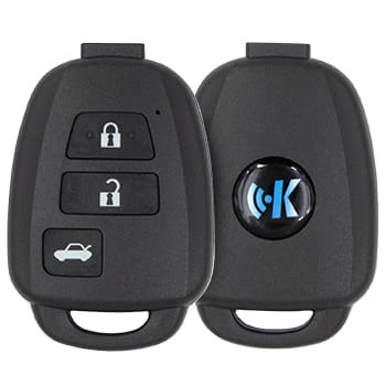 KeyDiy KD B35-3 Universal Key Remote 3 Buttons Toyota Type