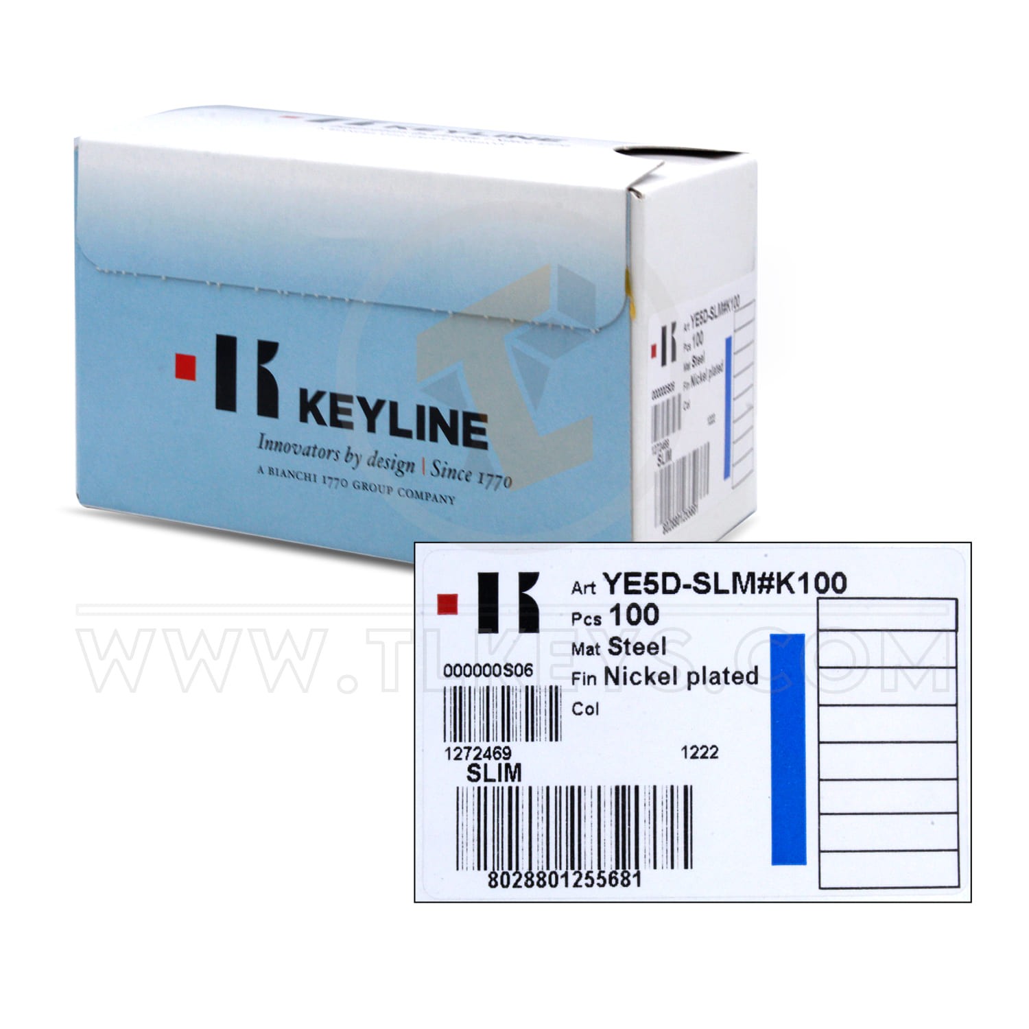 Keyline Keys P/N:YE5D SLM Compatible P/N:YA226 Keys